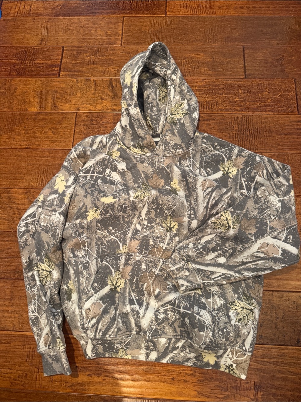 Abercrombie and Fitch camo hoodie